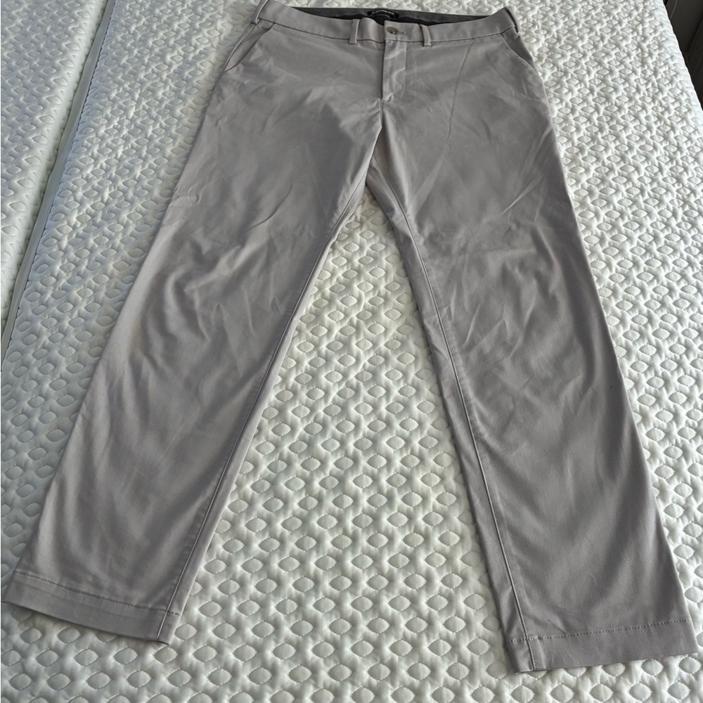 Express Men's Light Gray Chinos